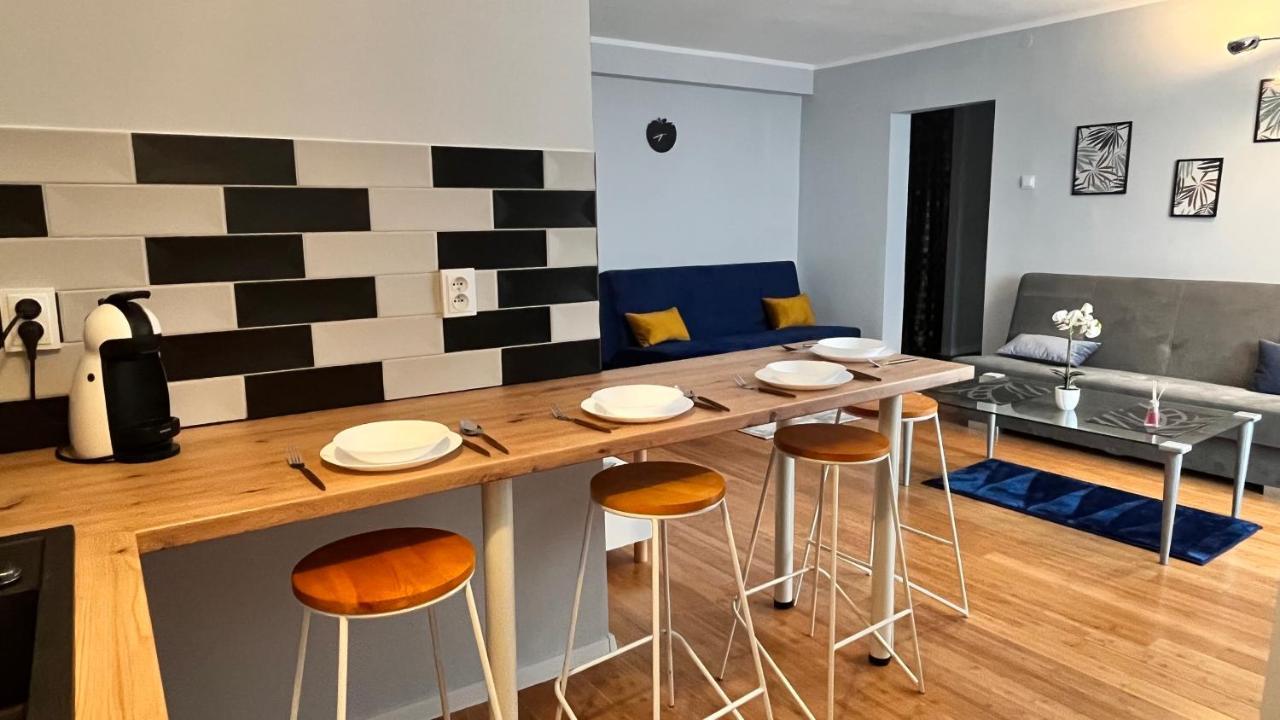 Apartament Z Widokiem Na Spodek Kattowitz Exterior foto
