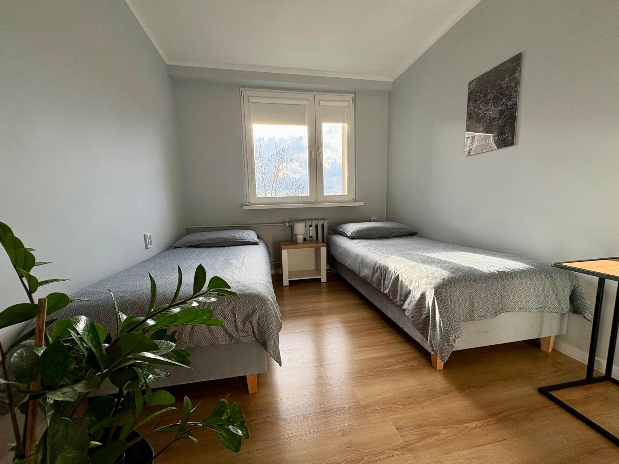Apartament Z Widokiem Na Spodek Kattowitz Exterior foto